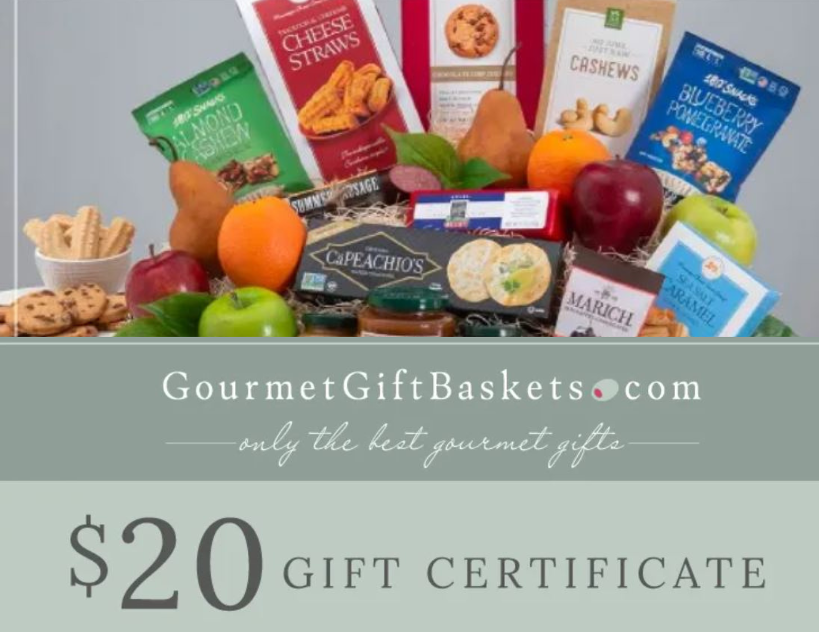 Jump Start Christmas Gift Giving 20 Gift Certificate from